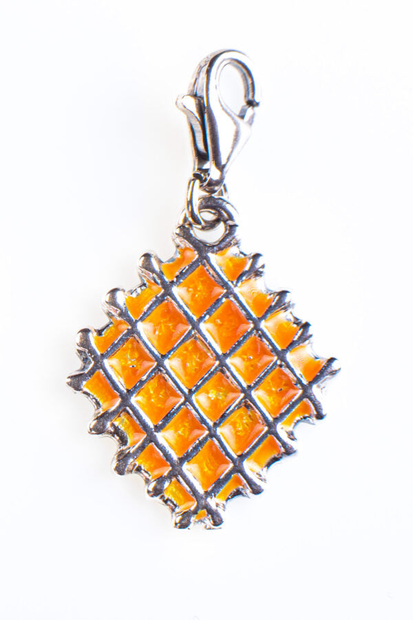 Ciondolo I Love Abruzzo in Argento Ferratella