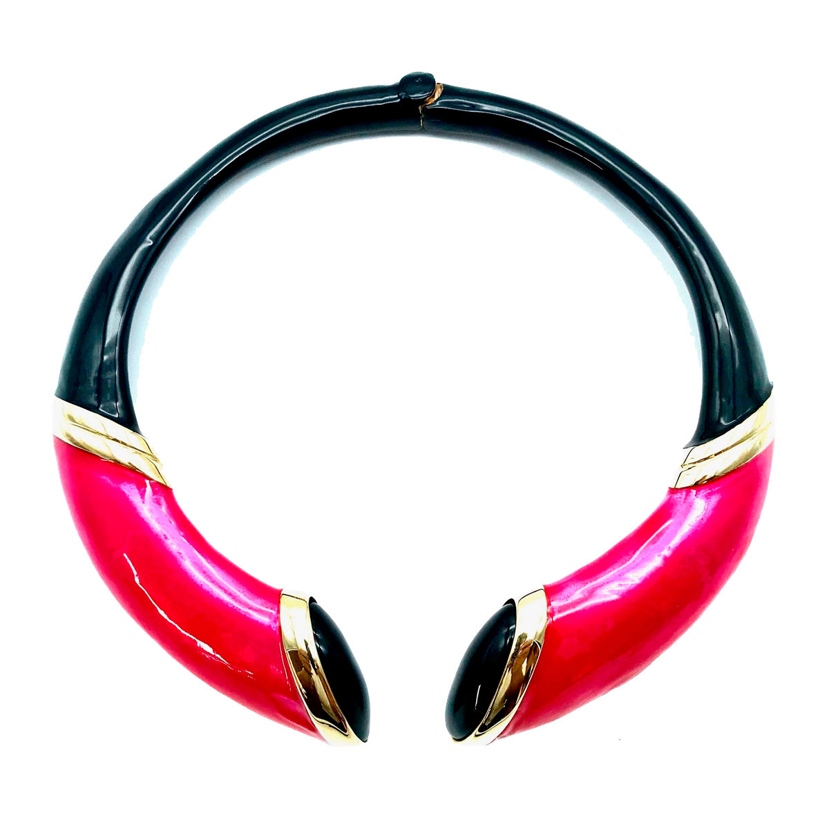 Collana Rigida Angie in ottone smaltato