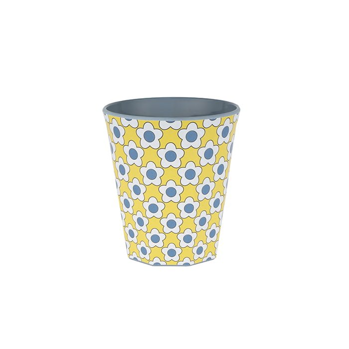 Bicchiere realizzato con fibra di bambù Daisy Yellow