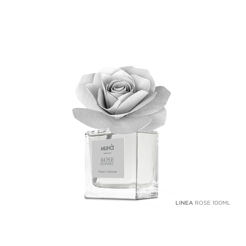 Profumatore dìambiente Rose Diffuser Fiori di cotone 100 ml