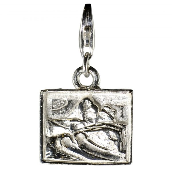 Ciondolo I Love Abruzzo in Argento Gran Sasso