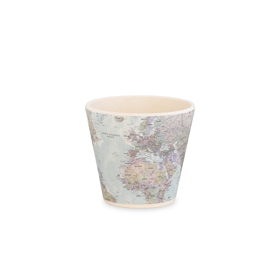 Tazzina espresso realizzatocon fibra di bambù Map 90 ml