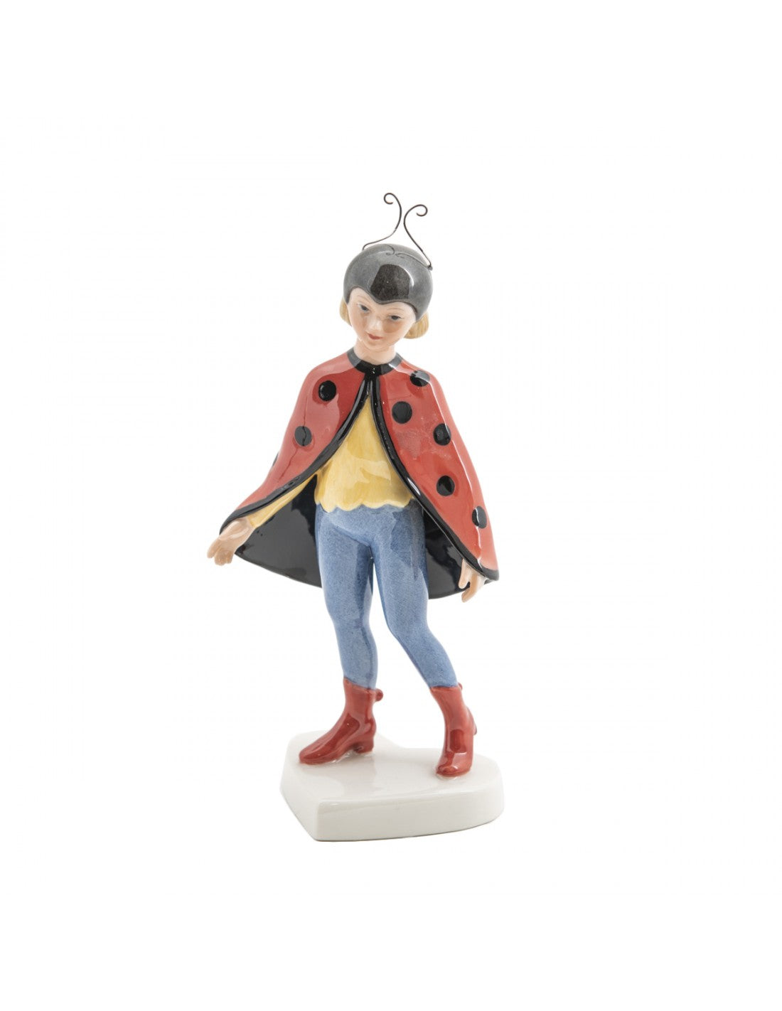 Royal Copenhagen Ragazzo coccinella in porcellana