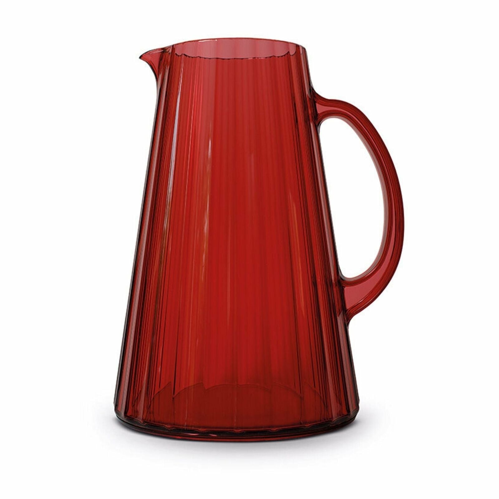 Wd life style brocca materiale acrilico colore rosso