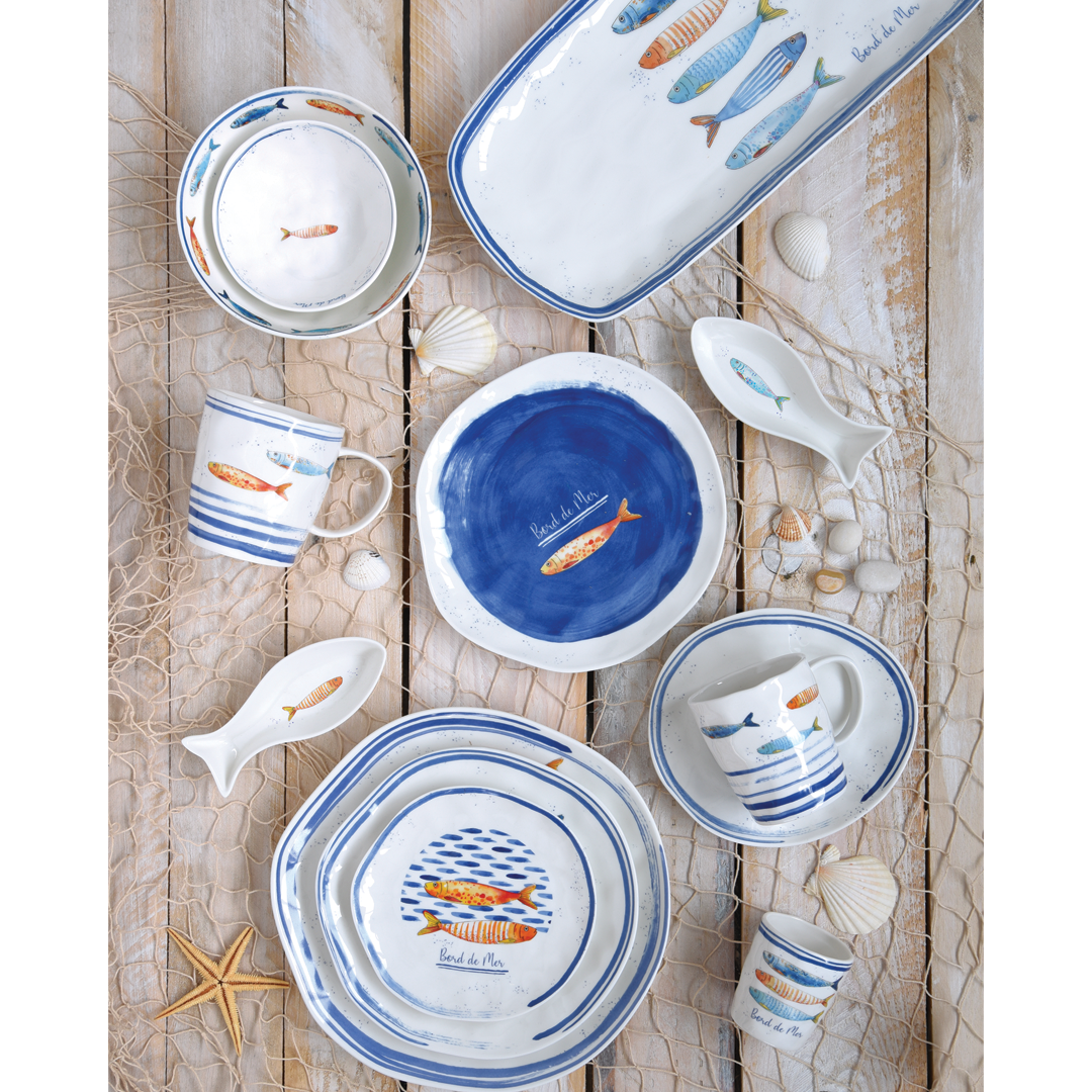 Set Piatti 18 PEZZI - Bord de Mer - Easy Life