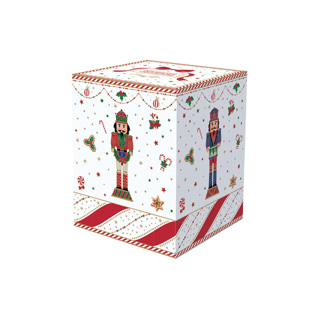 Tazza e sottobicchiere in porcellana con infusiera in metallo 350 ml NUTCRACKER TWIST -  Easy Life