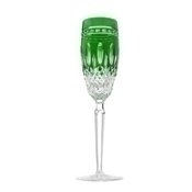 Waterford Clarendon Stemware Emerald Flute Pair