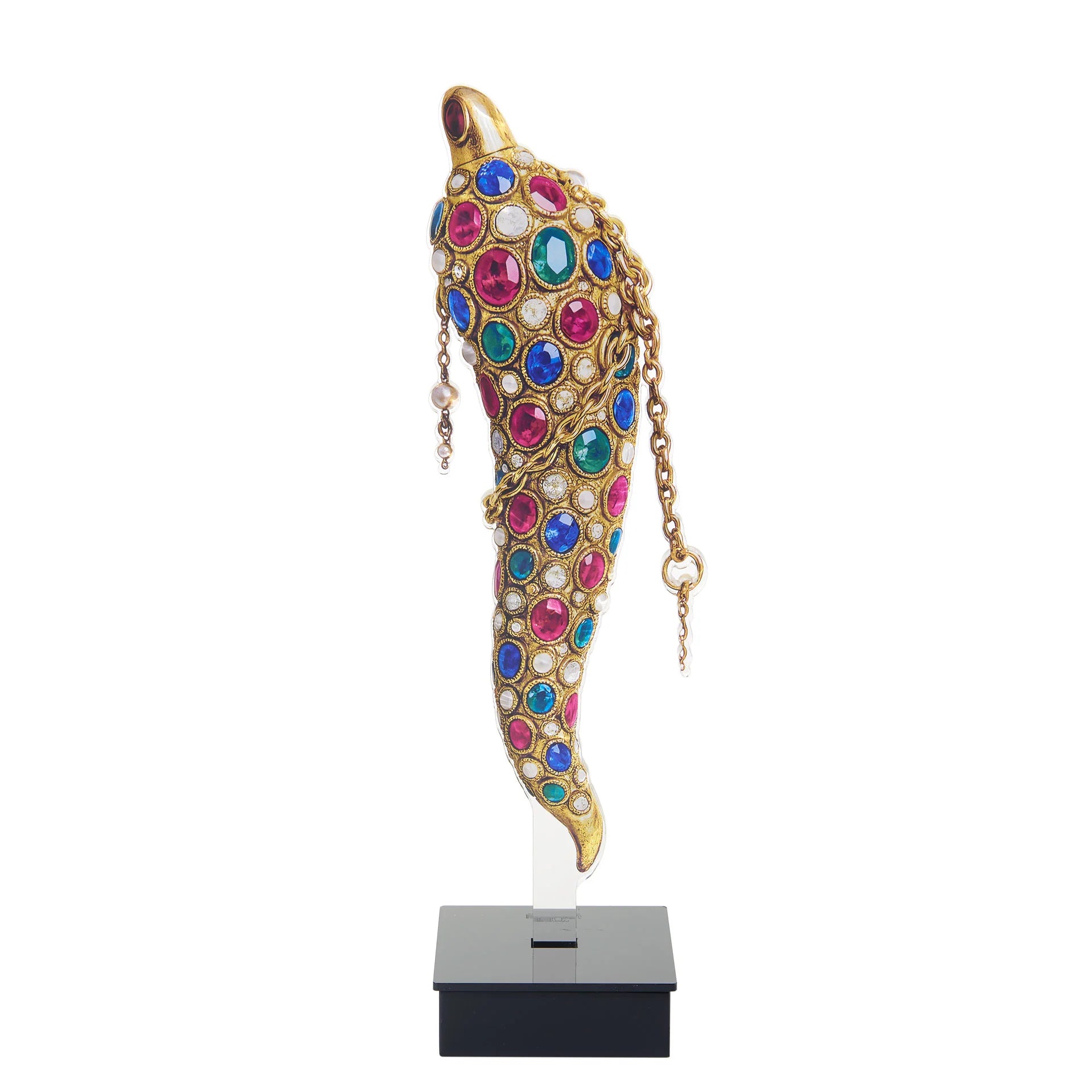 Centrotavola - TRE/CORNO - Collezione Bling Bling - Linee Recanati