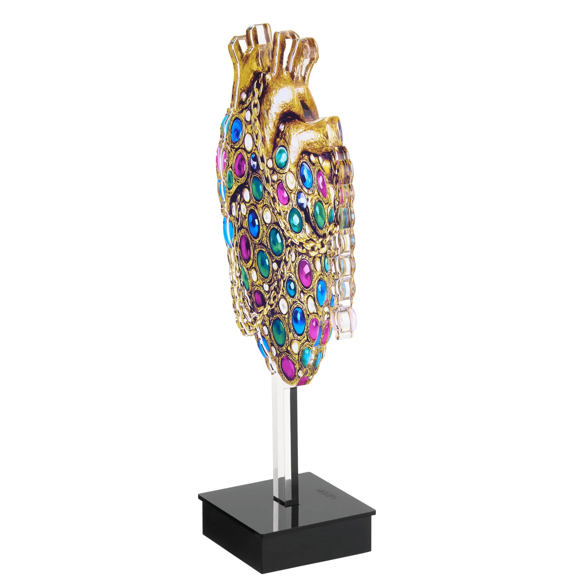 Centrotavola - CINQUE/CUORE - Collezione Bling Bling - Linee Recanati