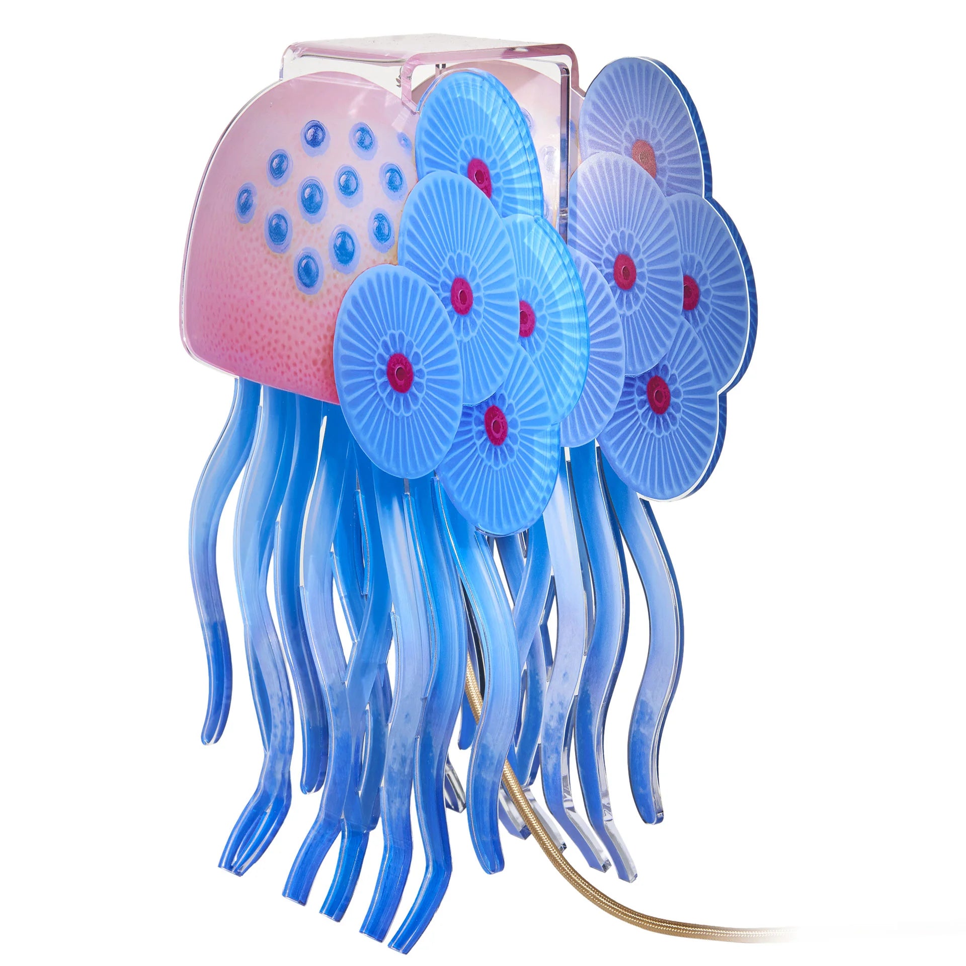 Lampada da Tavolo - Blu - Collezione Medusa Luminosa - Linee Recanati