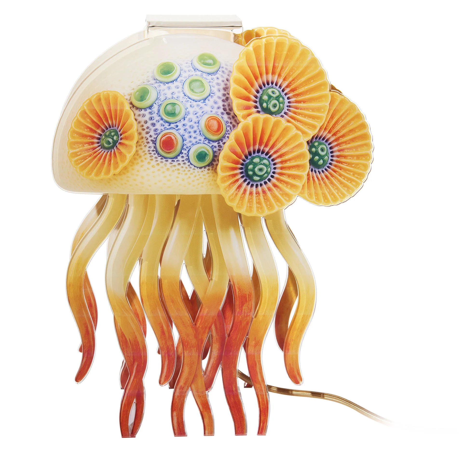 Lampada da Tavolo - Giallo - Collezione Medusa Luminosa - Linee Recanati