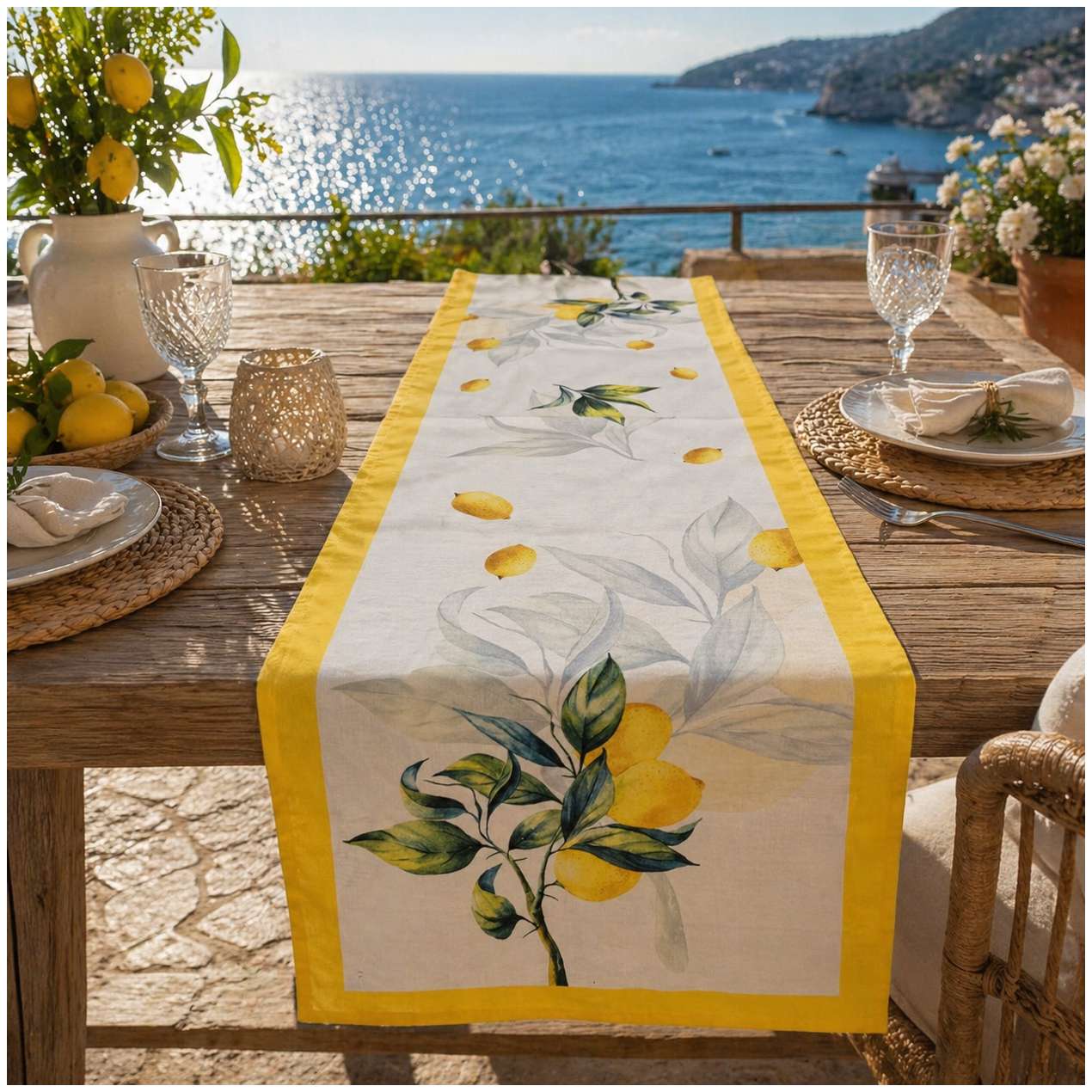 Runner 150x44 cm - Amalfi - Clodette