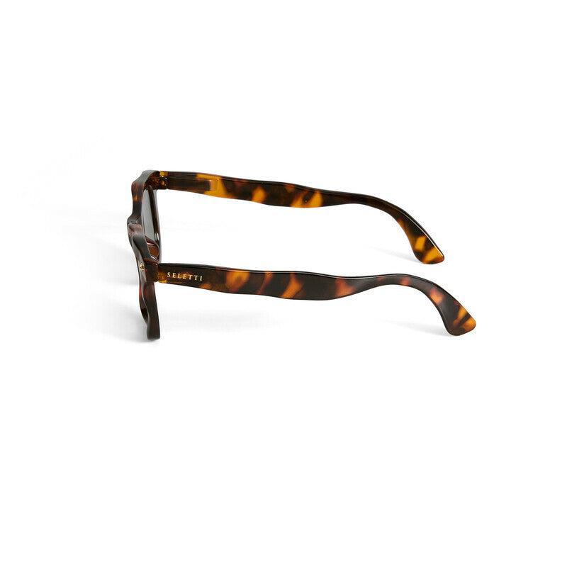 Occhiali da sole Seletti x OKKIA Dakota Havana con lenti verdi - Più Forty
