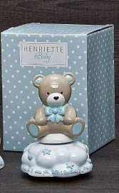 Carillon Azzurro H.15 Orsacchiotto D17382 Henriette