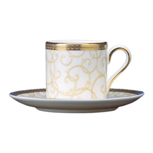 Coffeecup Saucer Wedgwood Celeste Oro