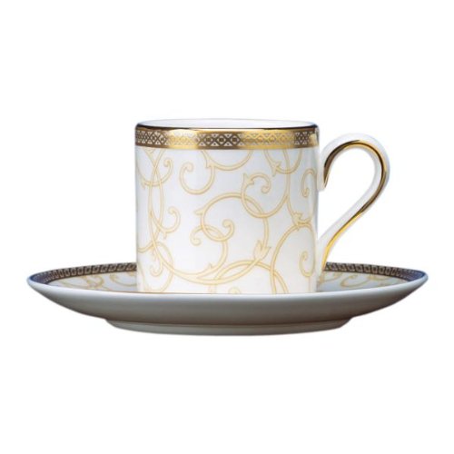 Wedgwood Celeste Oro Coffeecup Saucer