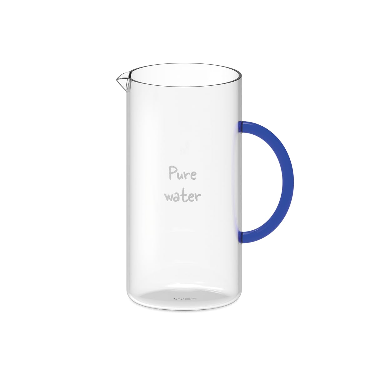 CARAFFA IN VETRO CON MANICO BLU 1,3 LITRI WD Lifestyle