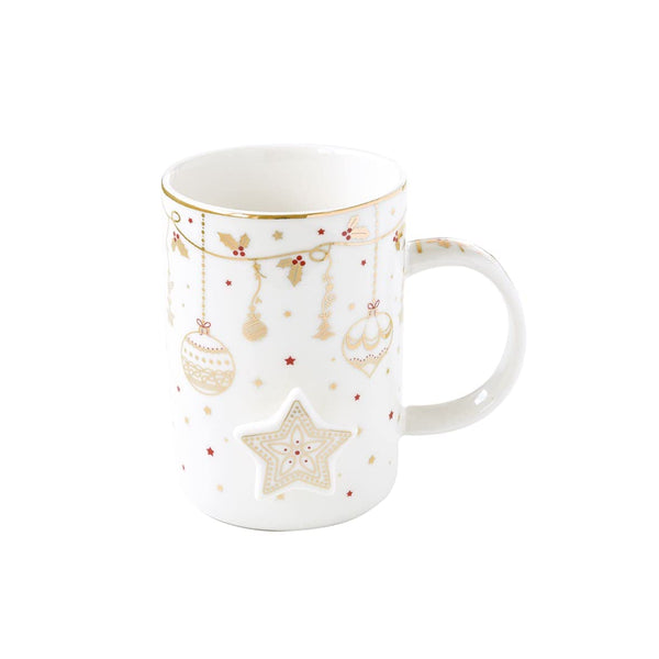 EASY LIFE Tazza con rilievo CHRISTMAS LIGHTS