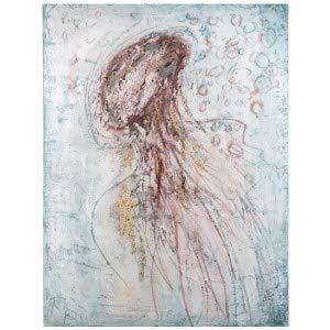 Quadro Acrilico su Tela 90x120 L'oca Nera