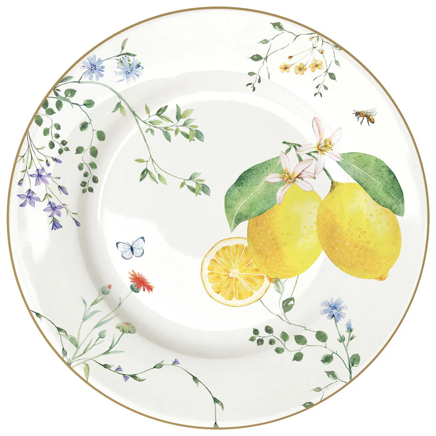 Set Piatti 18 PEZZI - Fleurs et Citrons - Easy Life