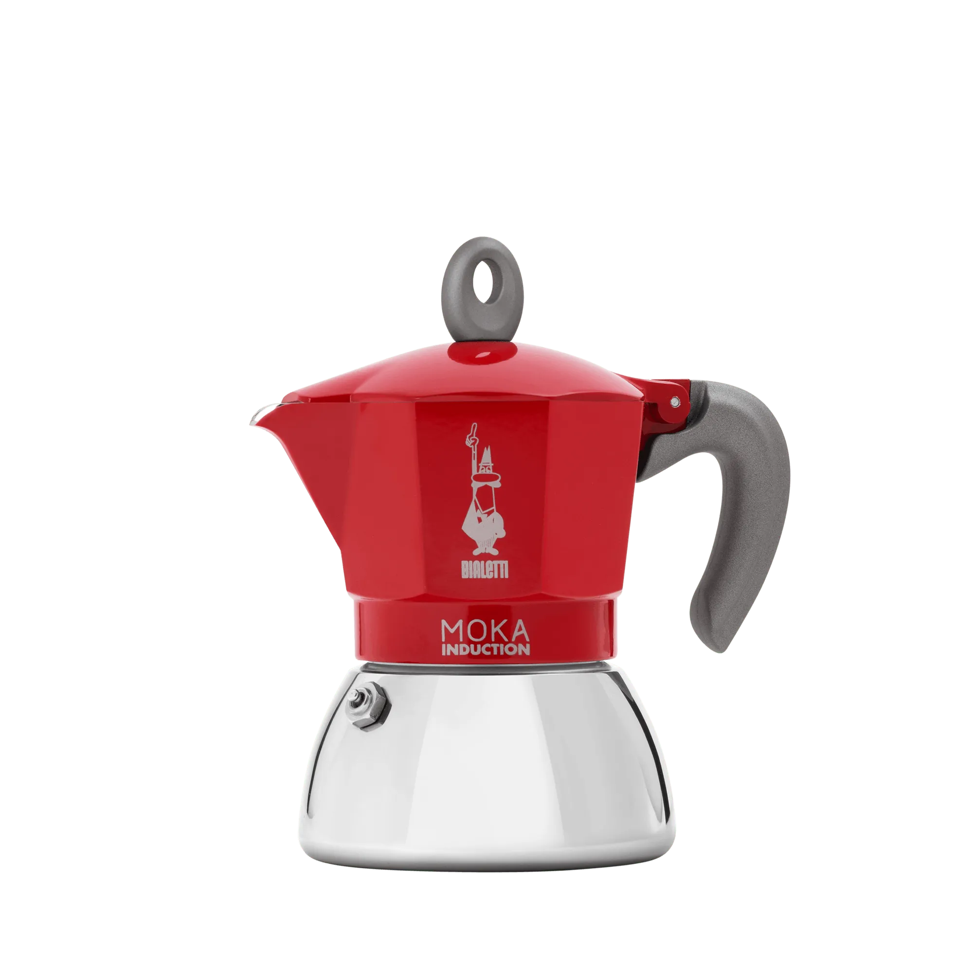 Moka Induction Rossa 4 tazze - Bialetti