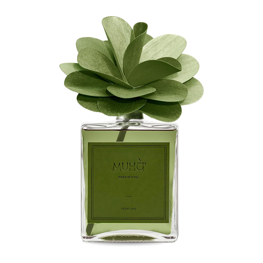Profumatore per ambiente Flower Diffuser, Fragranza Mosto Supremo, Diffusore Ambiente con Fiore in Legno di Betulla, Formati vari Muha