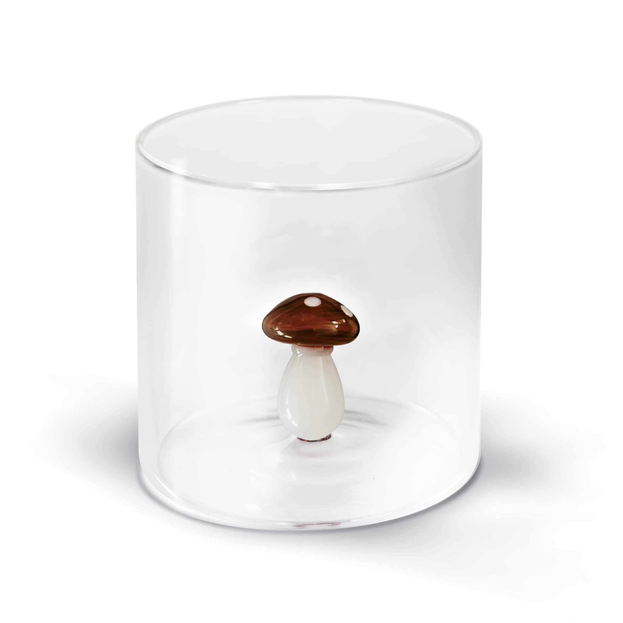 Bicchiere in vetro borosilicato in confezione regalo. Capacità: 250 ml Figura: Fungo WD Lifestyle