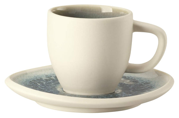 Rosenthal Junto Aquamarine 21540-405253-64715 - Tazzina da caffè 2 pezzi (1 tazza/1 piattino)