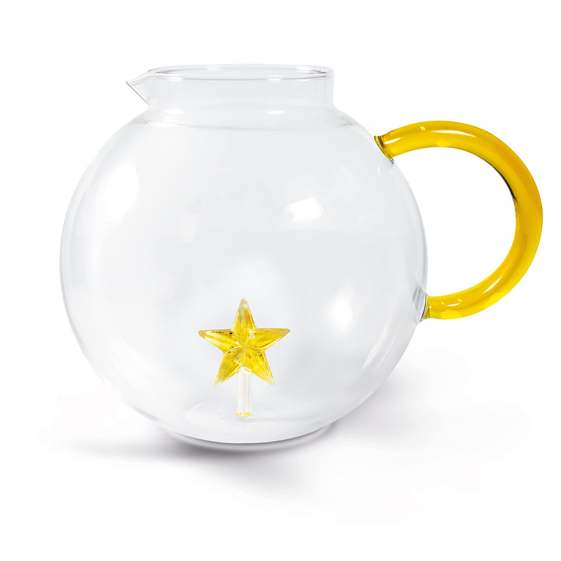 Brocca in vetro borosilicato in confezione regalo, capacità 1,7 L. Figura: Stella