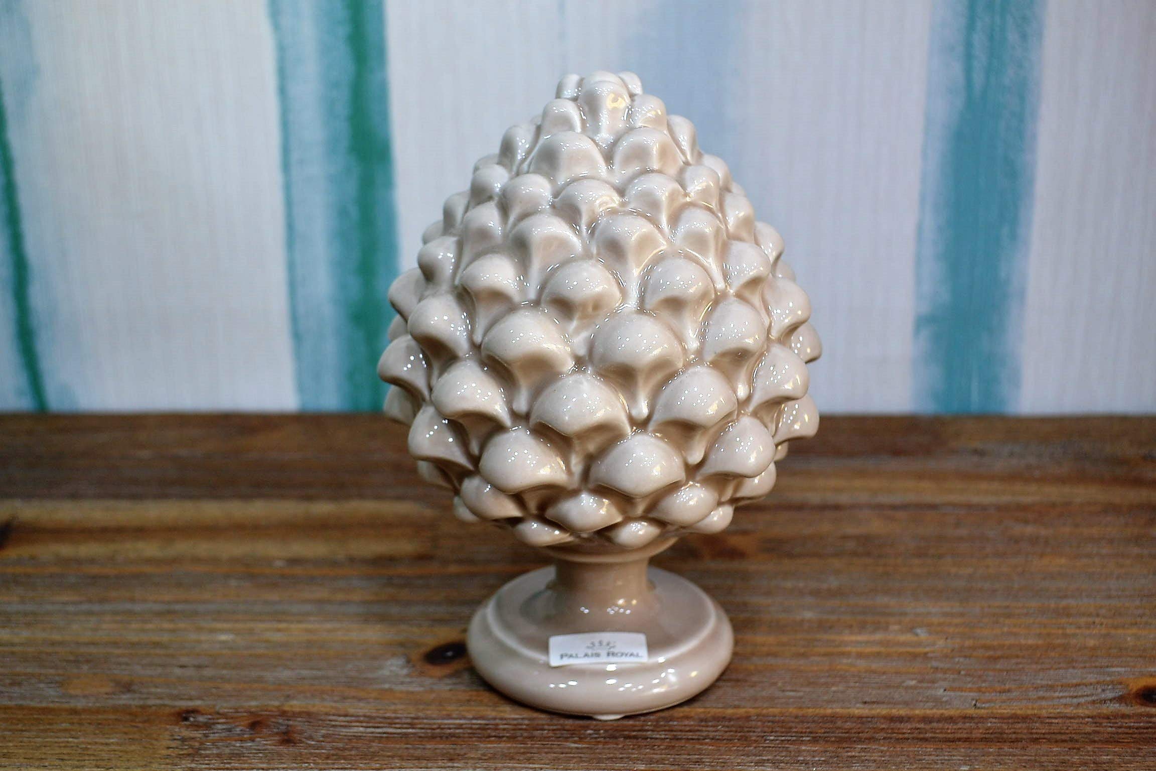 SOPRAMMOBILE Decorativo LA PIGNA H. 17 Art. 36799 Taupe' Palais Royal
