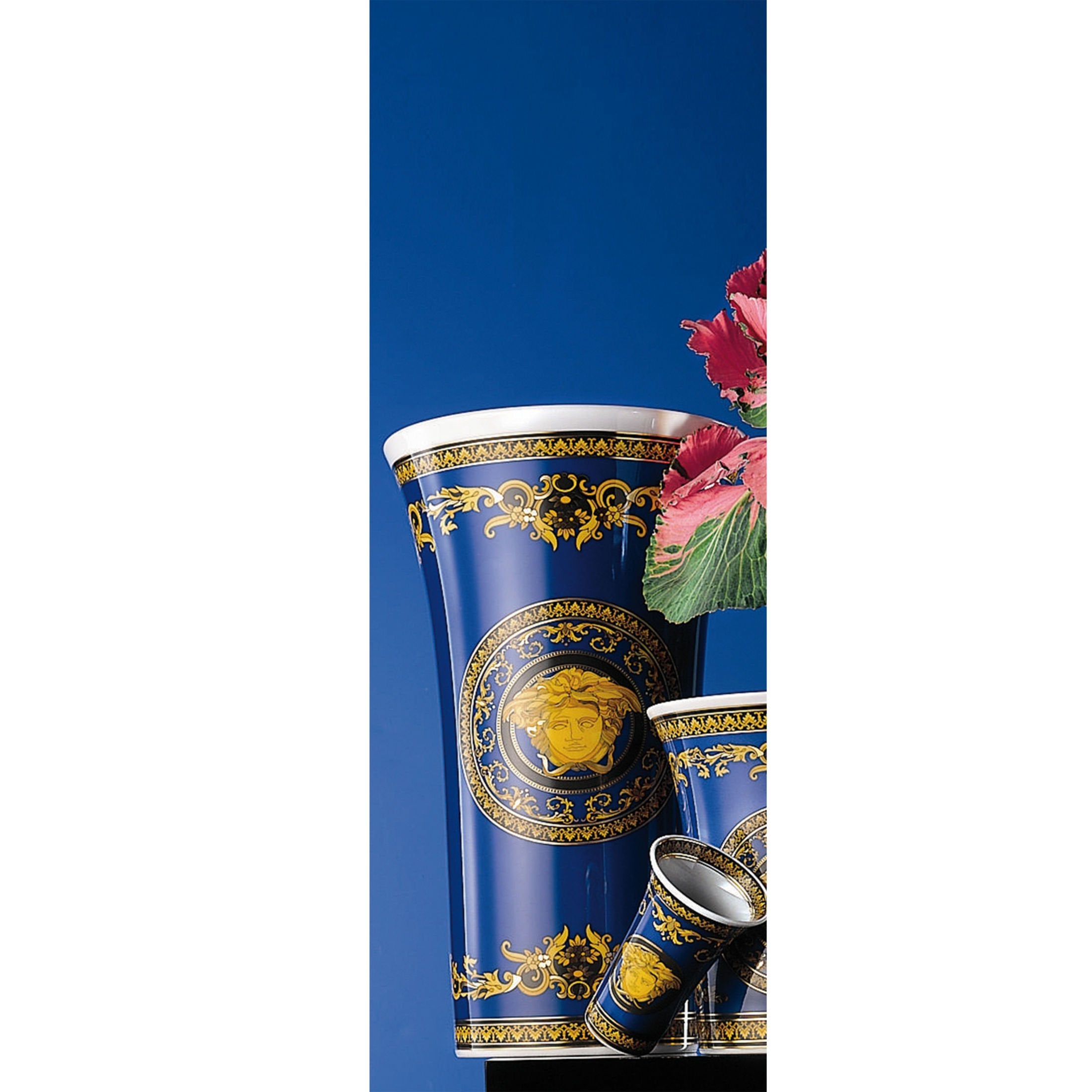 Meets Vasenserie Medusa blau Vase 26 cm 26026 Rosenthal