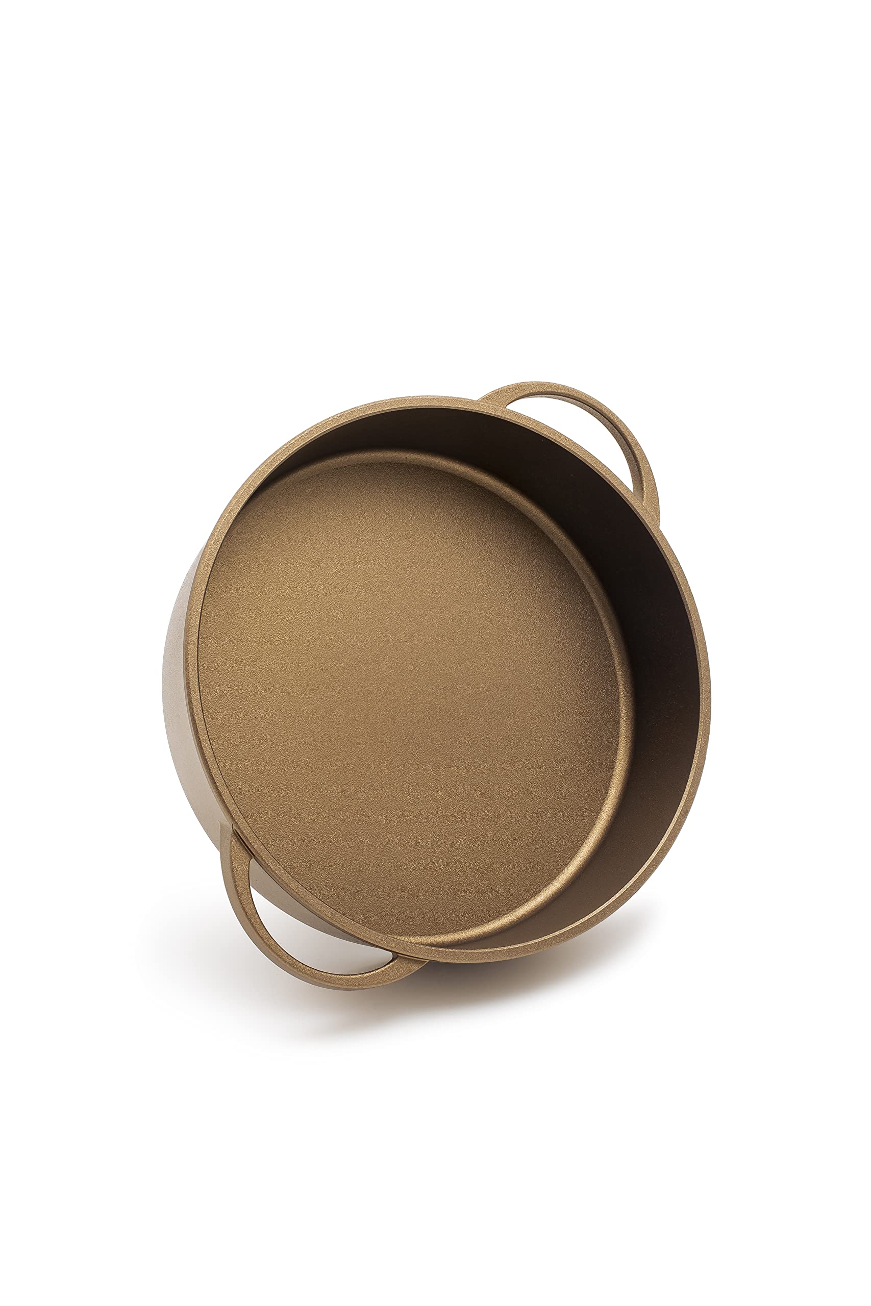 Tegame Antiaderente Professionale 28 Cm - Tegame per Induzione Con Doppia Maniglia Integrata E Presine In Silicone. Adatta Per Forno.Luchetti