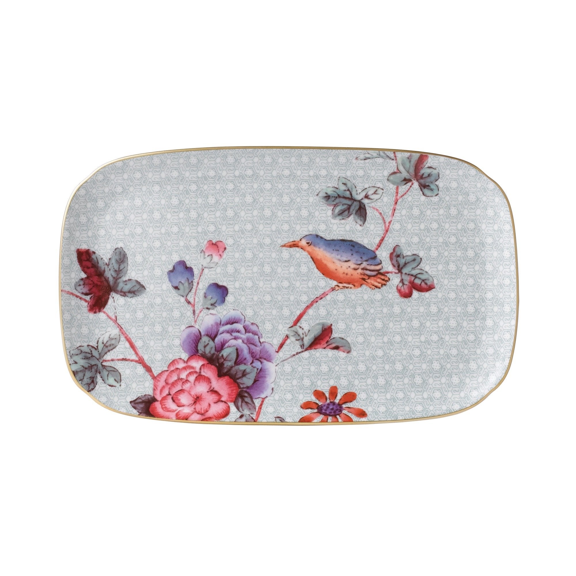 Vassoio sandwich da 25,5 cm x 15,5 cm  Wedgwood Harlequin Cuckoo Tea Story -