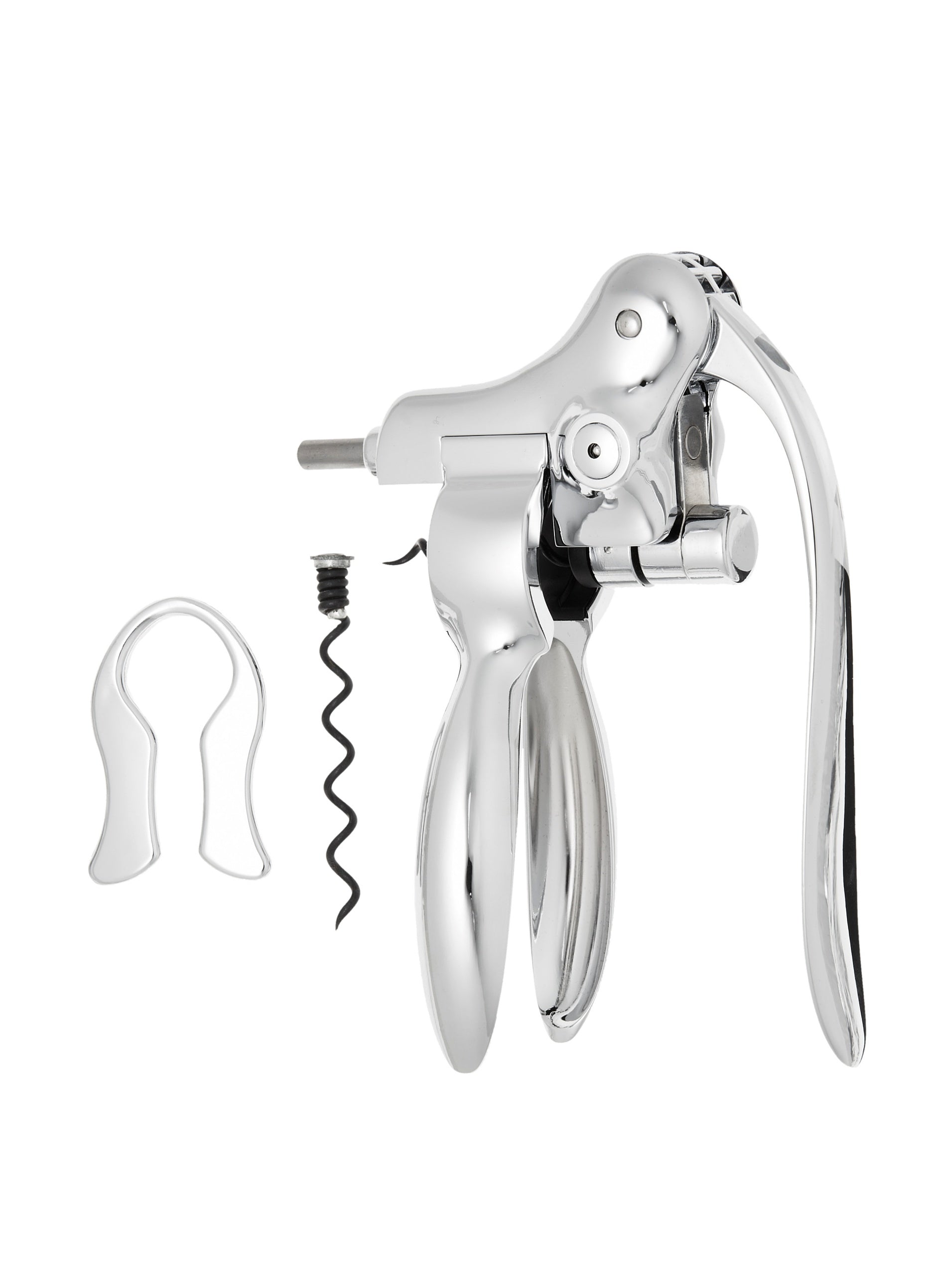 Cavatappo cromato automatico con tagliacapsula Cilio