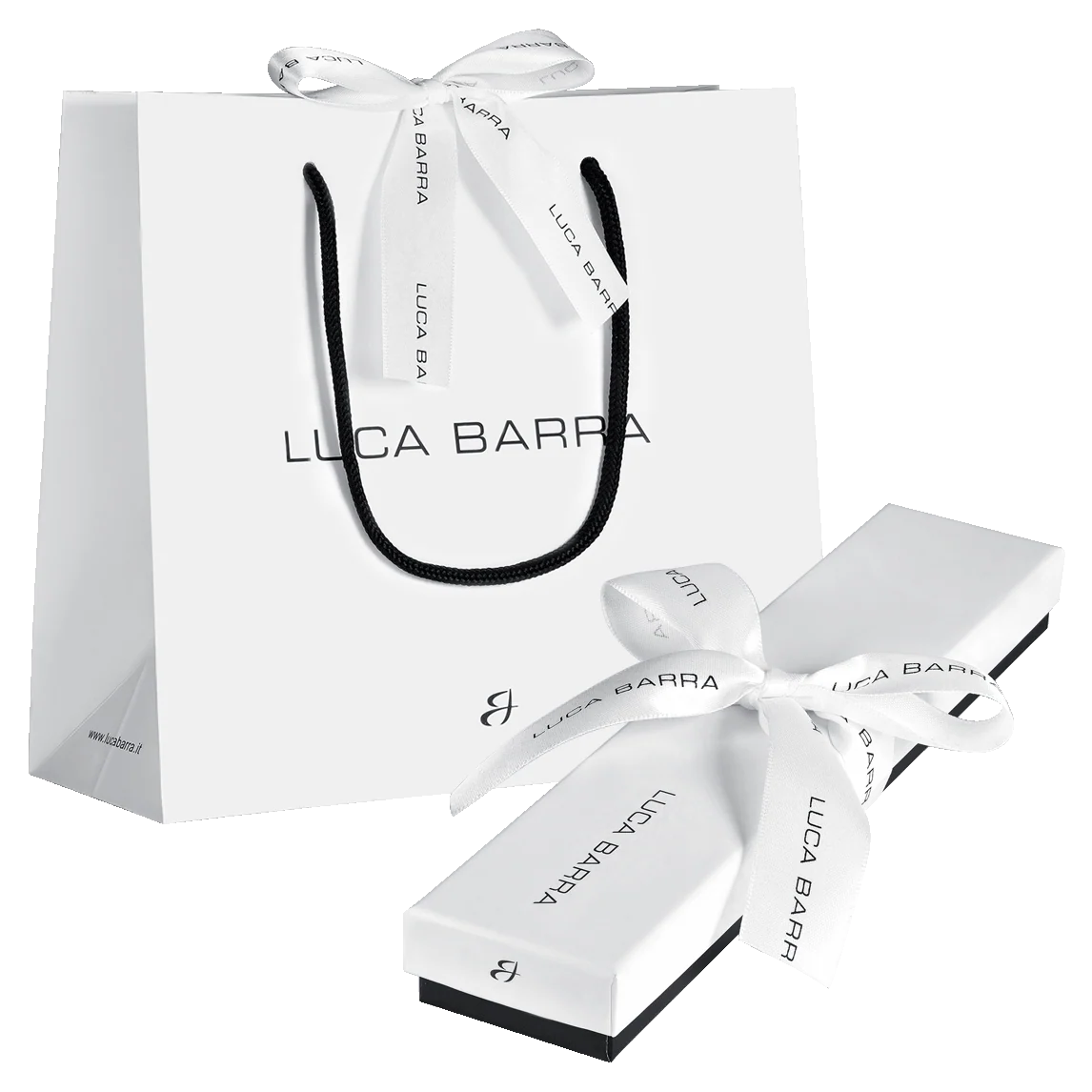 Bracciale donna in acciaio bussolotto ed elementi con zirconi viola - Luca Barra