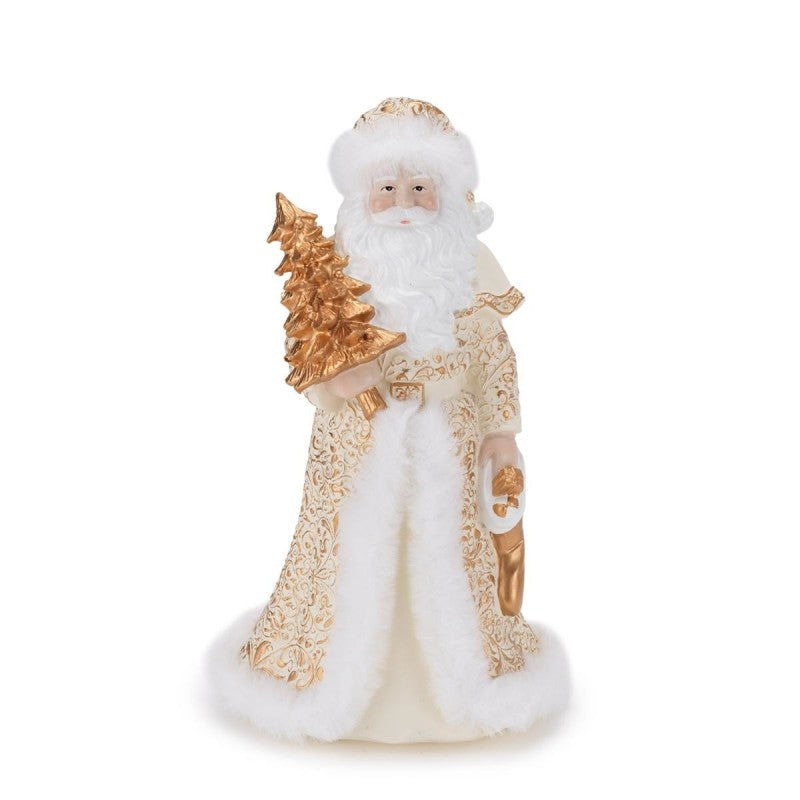 Babbo Natale H.23cm. Bianco  -  Henriette