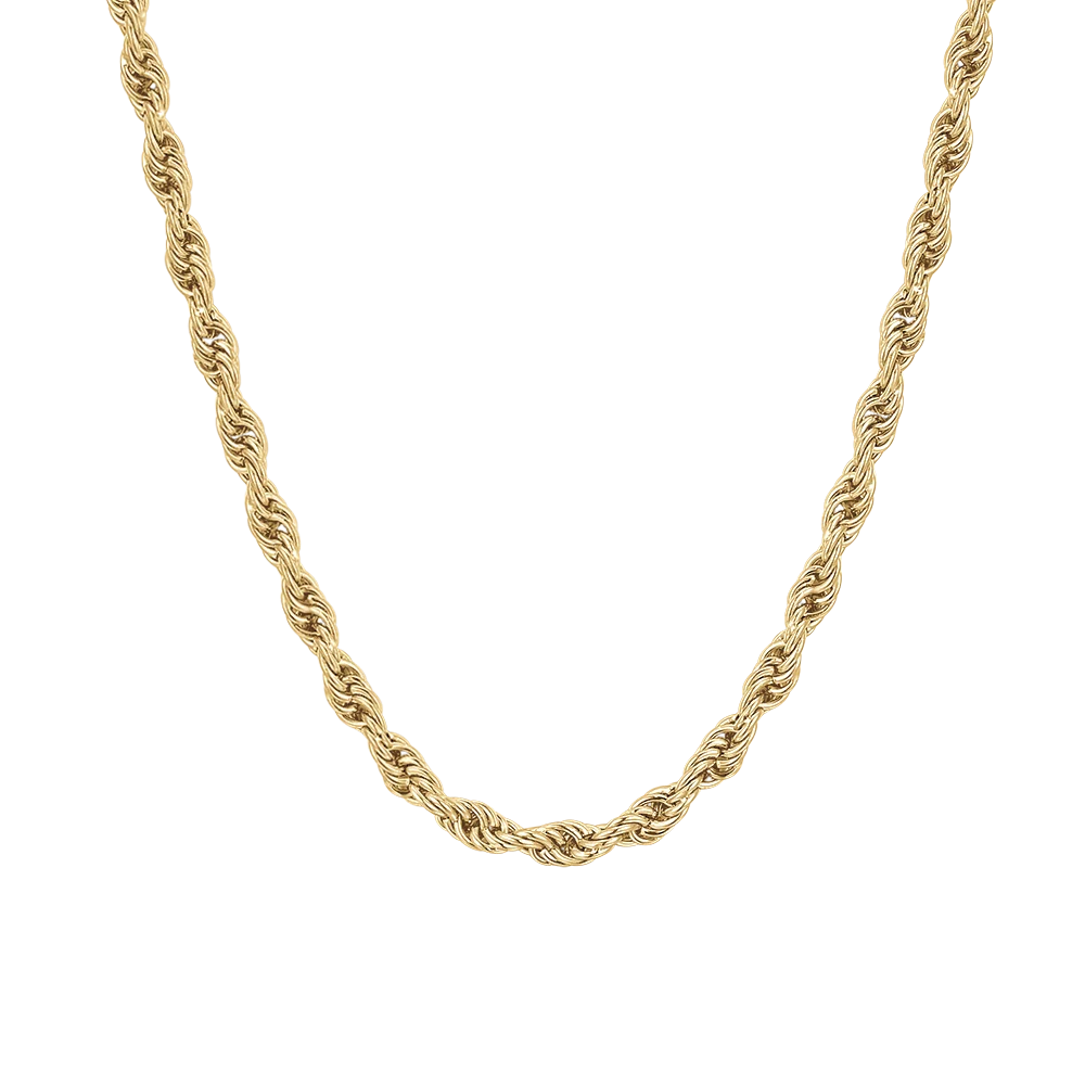 Collana donna in acciaio IP Gold - Luca Barra