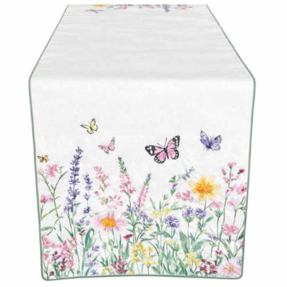 Runner con ricamo 160x45 cm - Lucilla - Clodette
