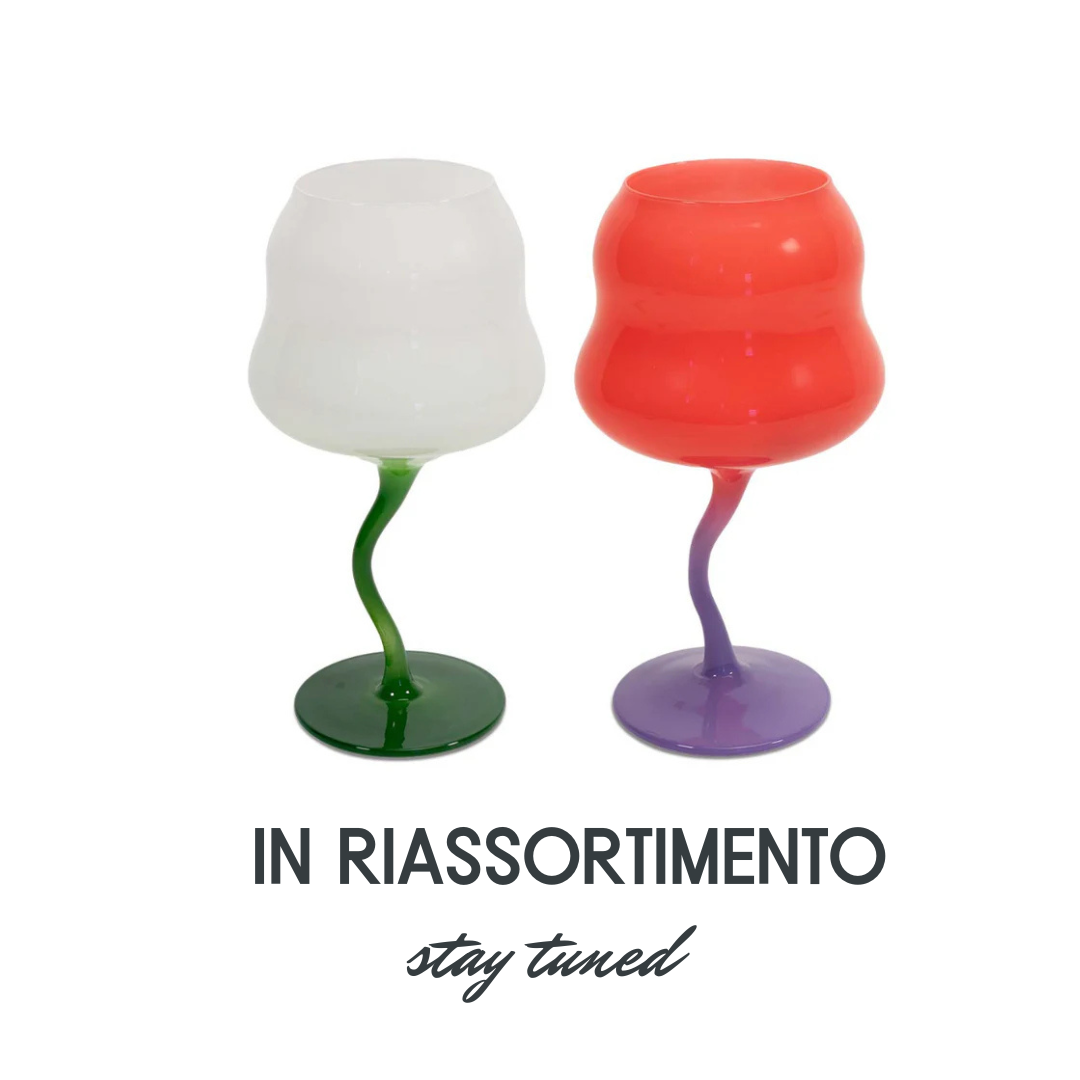 Set 2 calici da cocktail in vetro Multicolor Wd Lifestyle