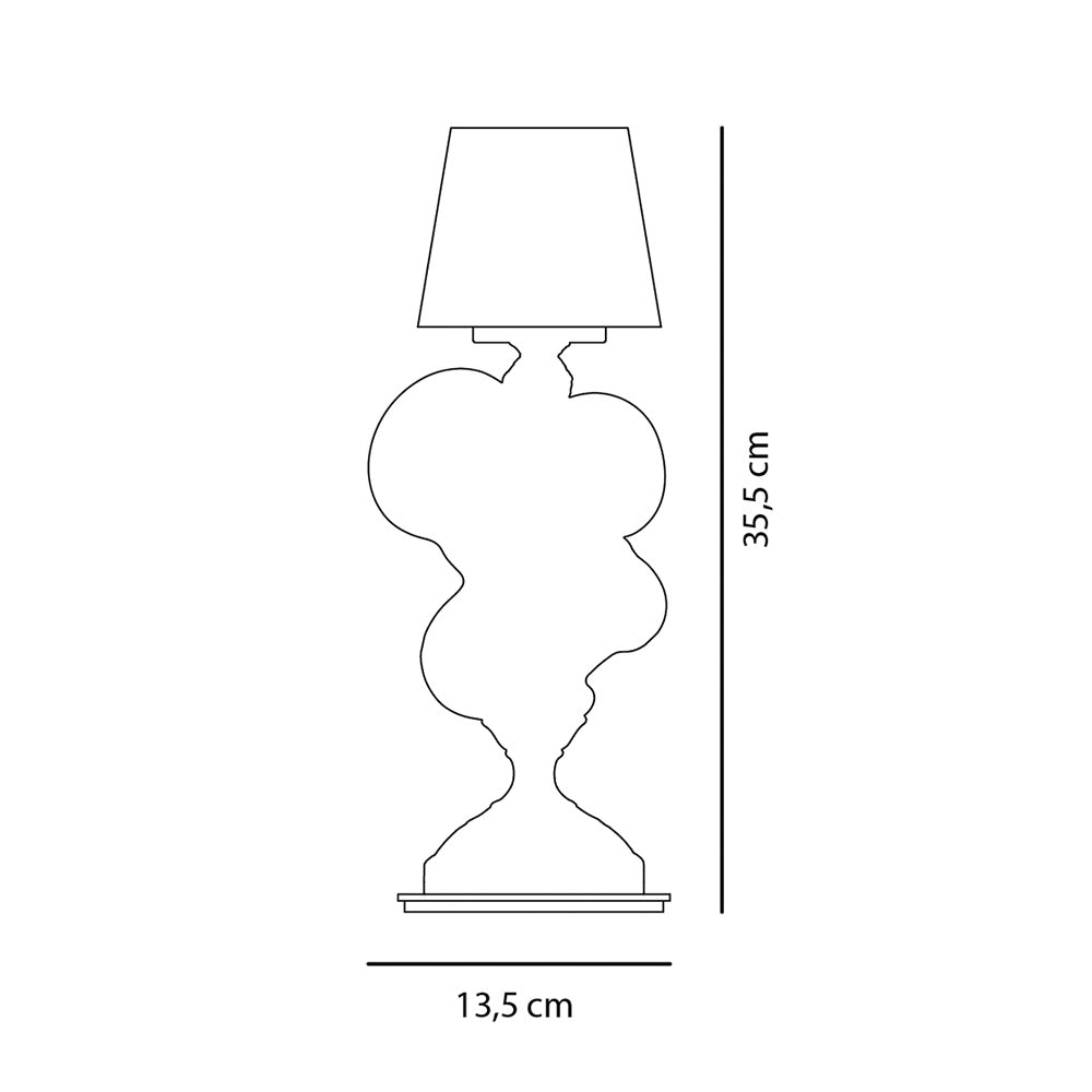 Lampada da Tavolo - QUATTRO/FIGURA - Collezione Superlume - Linee Recanati