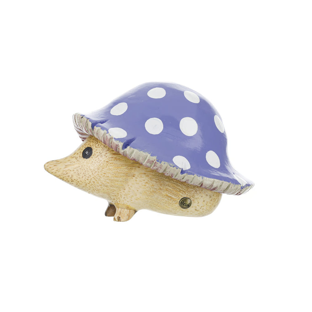Porcospino del popolo dei funghi  - Toadstool Hedgies - Dipinto a Mano- Capitani Coraggiosi
