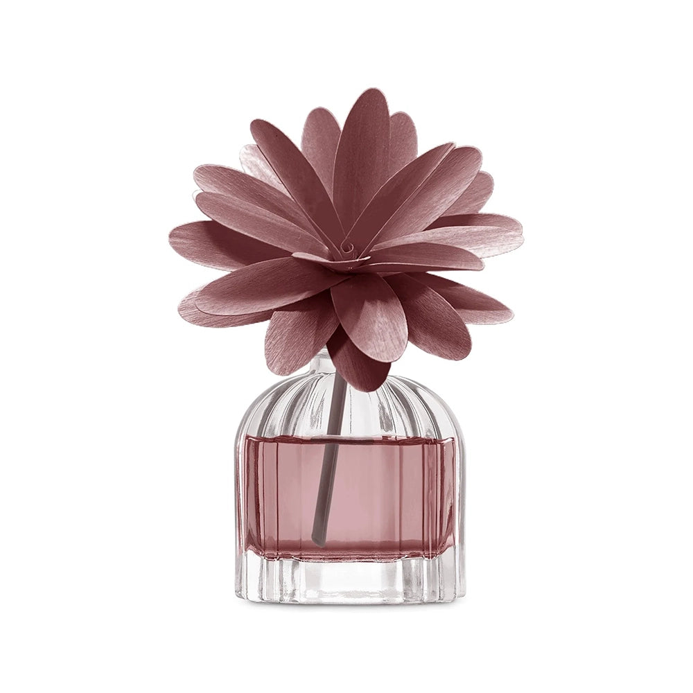 Profumatore per ambienti Flower Diffuser, Fragranza Melograno, Diffusore Ambiente con Fiore in Legno di Betulla in vari formati Muha
