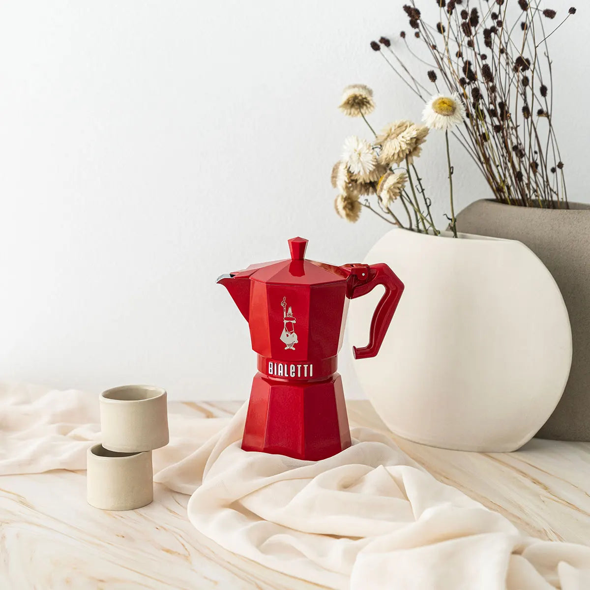 Moka Exclusive Red 3 Tazze - Bialetti
