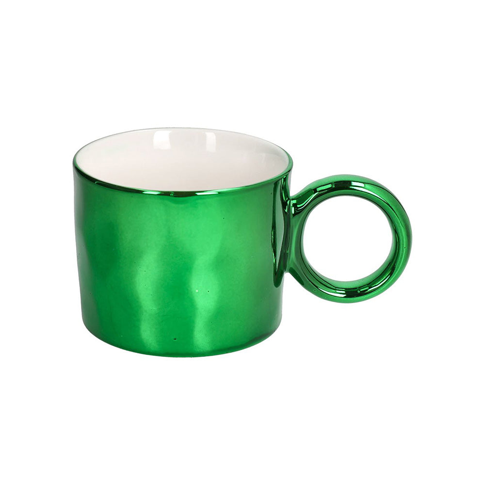 Mug 380 cc Pop New Bone China Verde - Tognana
