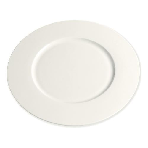 Piatto Rotondo Cm.30,5 Anja Bianco - Fade