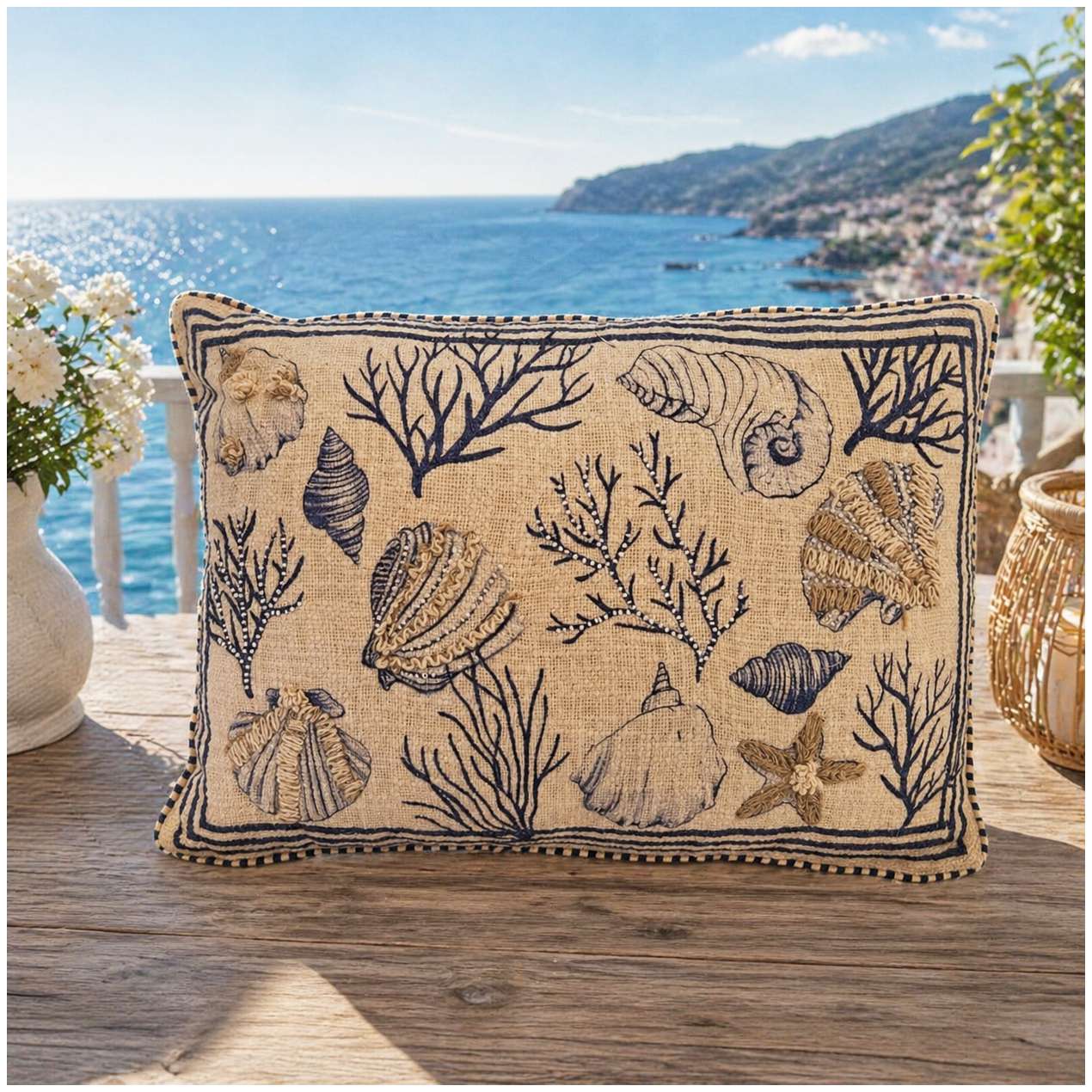 Cuscino rettangolare 50x35 cm - Sardinia - Clodette