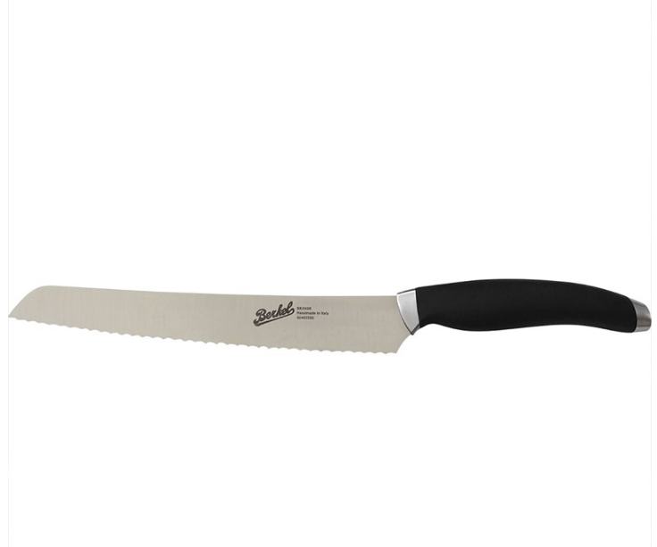 Coltello pane Berkel Teknica nero satinato cm.22 Berkel