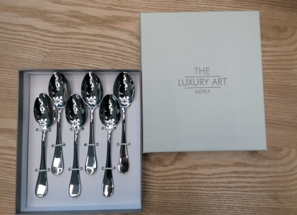 Set cucchiaini Michelangelo 6pz Mepra