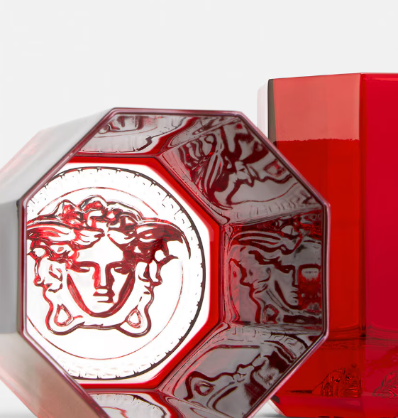 Set 2 bicchieri Medusa Lumière Rhapsody Rosso Bicchiere Whisky Versace