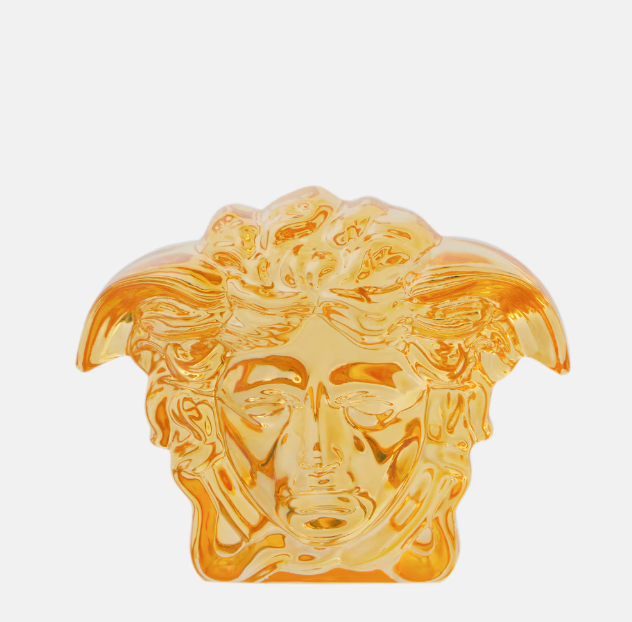 Fermacarte Medusa Lumière Giallo Versace